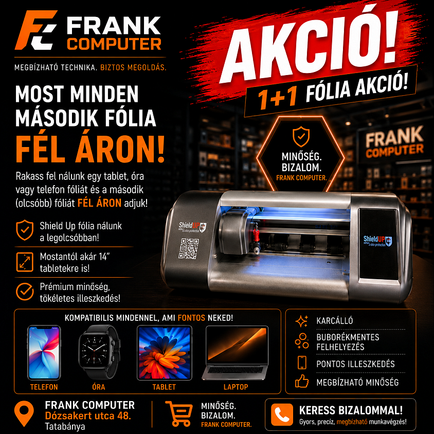 Fólia Akció!